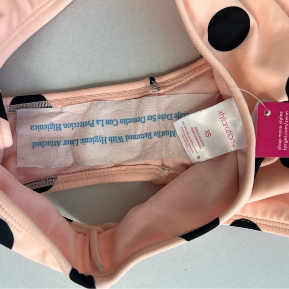 NWTXhilaration Women's Juniors' Cheeky High Leg High Waist Bikini Bottom XS - Picture 8 of 14